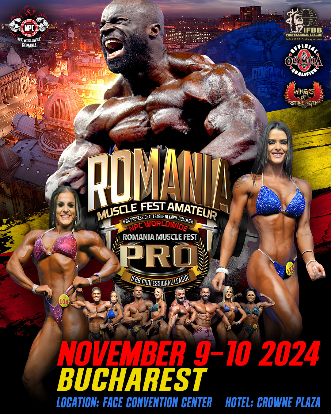 2024 Romania Muscle Fest Pro-Am & Muscle Con