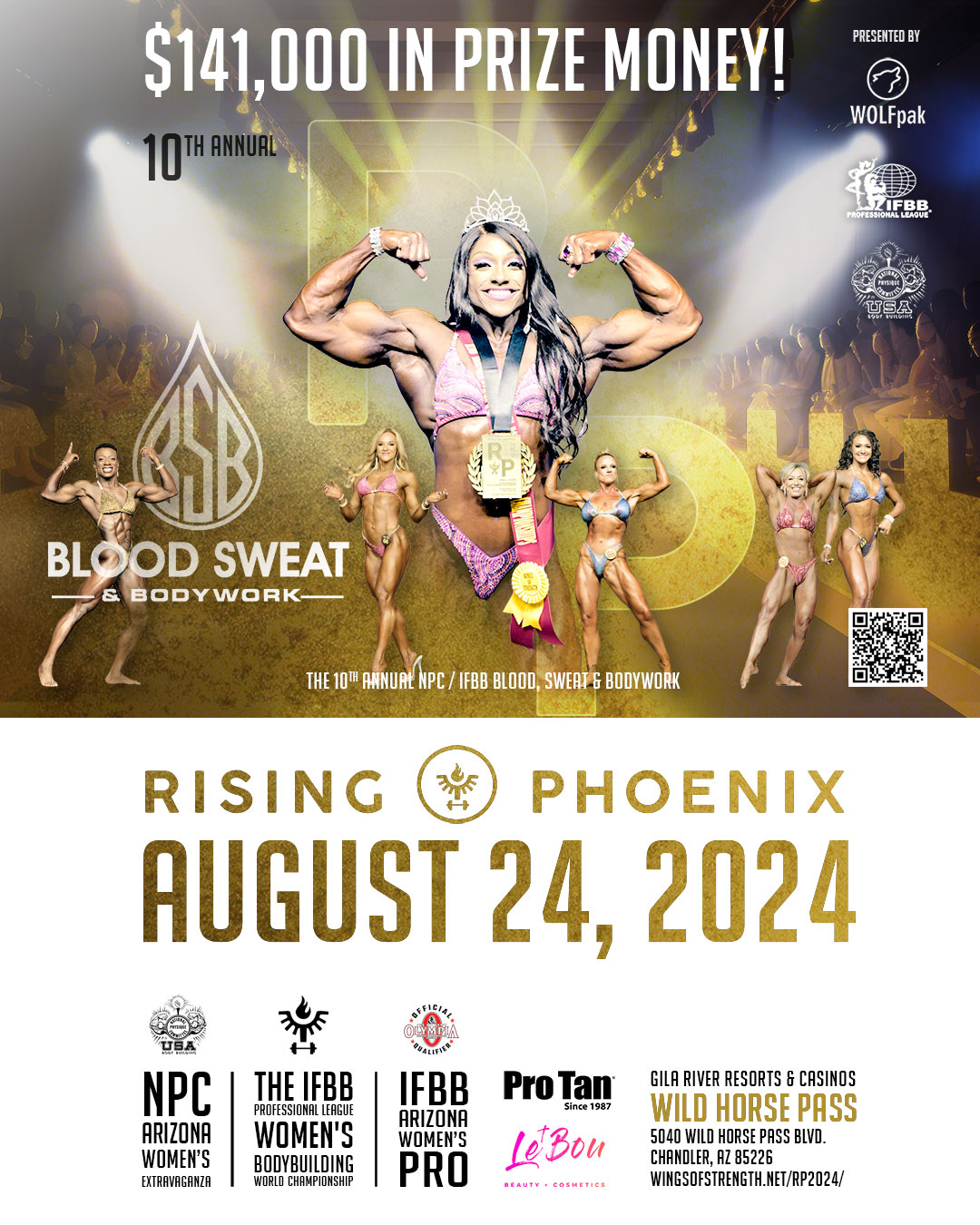2024 NPC/IFBB Rising Phoenix World Championships & Arizona Women’s Pro-Am