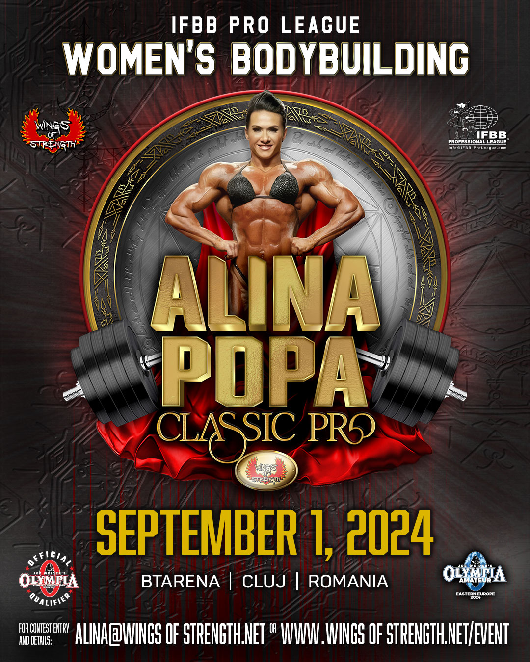 2024 IFBB Alina Popa Classic Pro